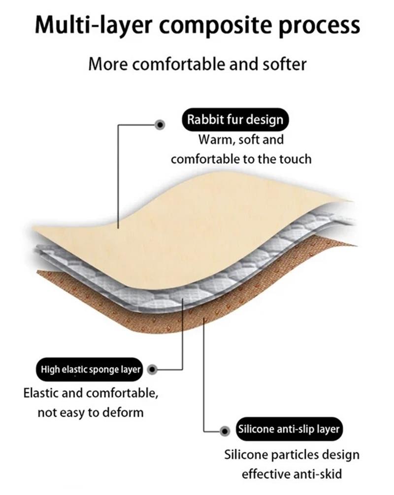 📢📢50 % OFF !!⏰⏰Plush Car Seat Cushion