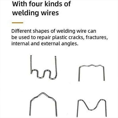 📢📢40% OFF !! ⏰Professional Crack Repair Welding Achine & Welding Wire（400pcs）