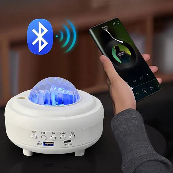 📢📢60 % OFF !!🎅 Northern Lights Aurora Projector – Enjoy the starry sky at home ✨