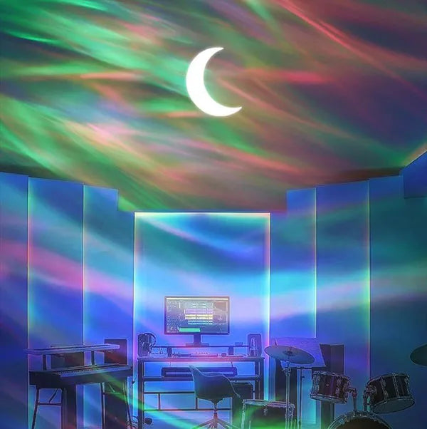 📢📢60 % OFF !!🎅 Northern Lights Aurora Projector – Enjoy the starry sky at home ✨