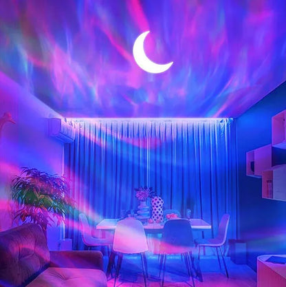 📢📢60 % OFF !!🎅 Northern Lights Aurora Projector – Enjoy the starry sky at home ✨