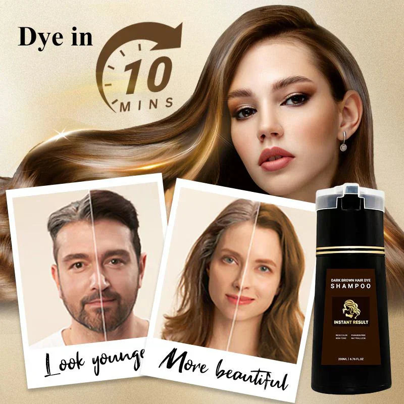 📢📢Buy 2 Get 1 Free ⏰NovaHair Instant Dye Shampoo