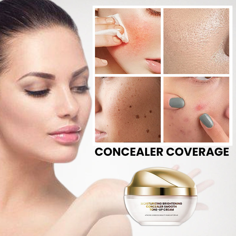 🌷2025 Hot Sale 50% OFF🍃Moisturizing Brightening Concealer Smooth Tone-Up Cream