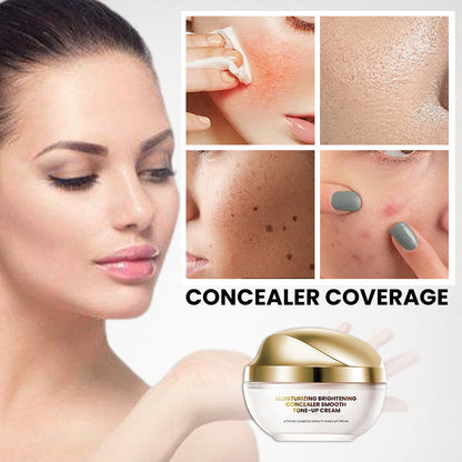 🌷2025 Hot Sale 50% OFF🍃Moisturizing Brightening Concealer Smooth Tone-Up Cream