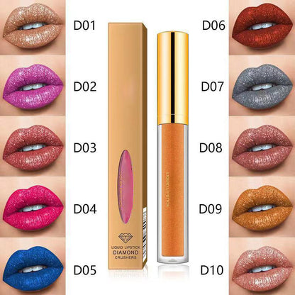 🎁HOT SALE-50% OFF🎁Metallic Liquid Diamond Glitter Lipstick