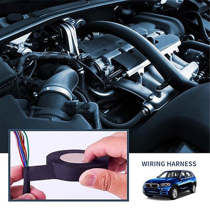 🔌 ACHETEZ 1, OFFERT 1 ! 🚗 Ruban en Tissu pour Faisceau de Câblage Automobile – Haute Température, Protection Antifrottement & Installation Facile 🔧