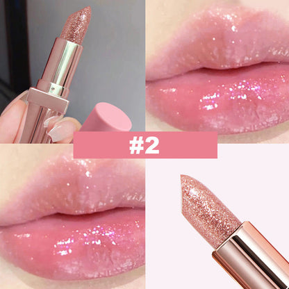 📢📢50 %  OFF !! ⏰Moisturizing Color-Changing Sequins Lipstick