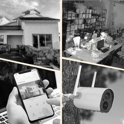 ✨✨Solar-Powered Remote Surveillance Camera