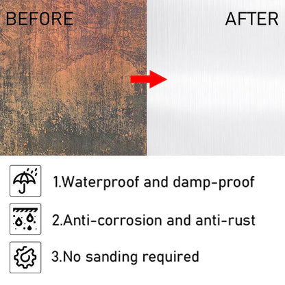 📢📢Buy 5 get 5 free⏰Multifunctional Metal Rust Remover & Converter – Removes Rust, Seals Metal & Prepares for Paint 🛠️🛡️