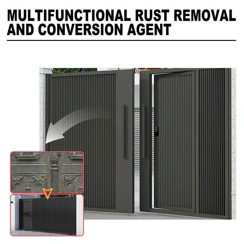📢📢Buy 5 get 5 free⏰Multifunctional Metal Rust Remover & Converter – Removes Rust, Seals Metal & Prepares for Paint 🛠️🛡️