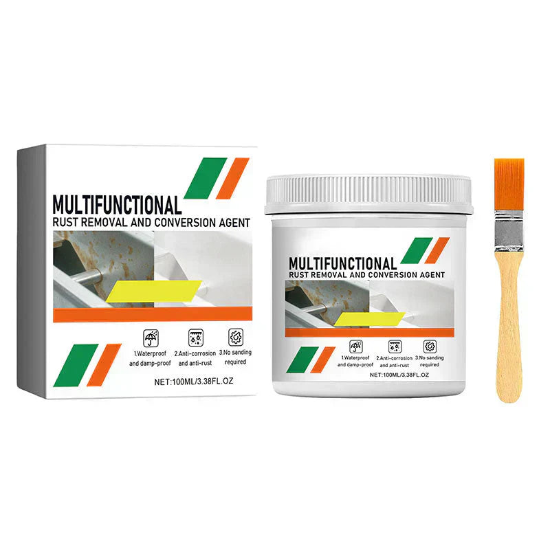 📢📢Buy 5 get 5 free⏰Multifunctional Metal Rust Remover & Converter – Removes Rust, Seals Metal & Prepares for Paint 🛠️🛡️