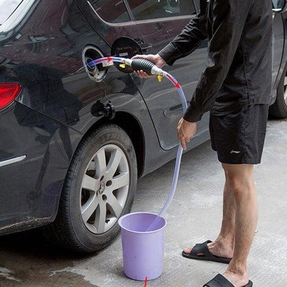 📢📢30% OFF !! ⏰Manual siphon pump ⛽ Gasoline-resistant PVC hose, fast water/fuel pumping, can also be used for aquarium water changes 🐟