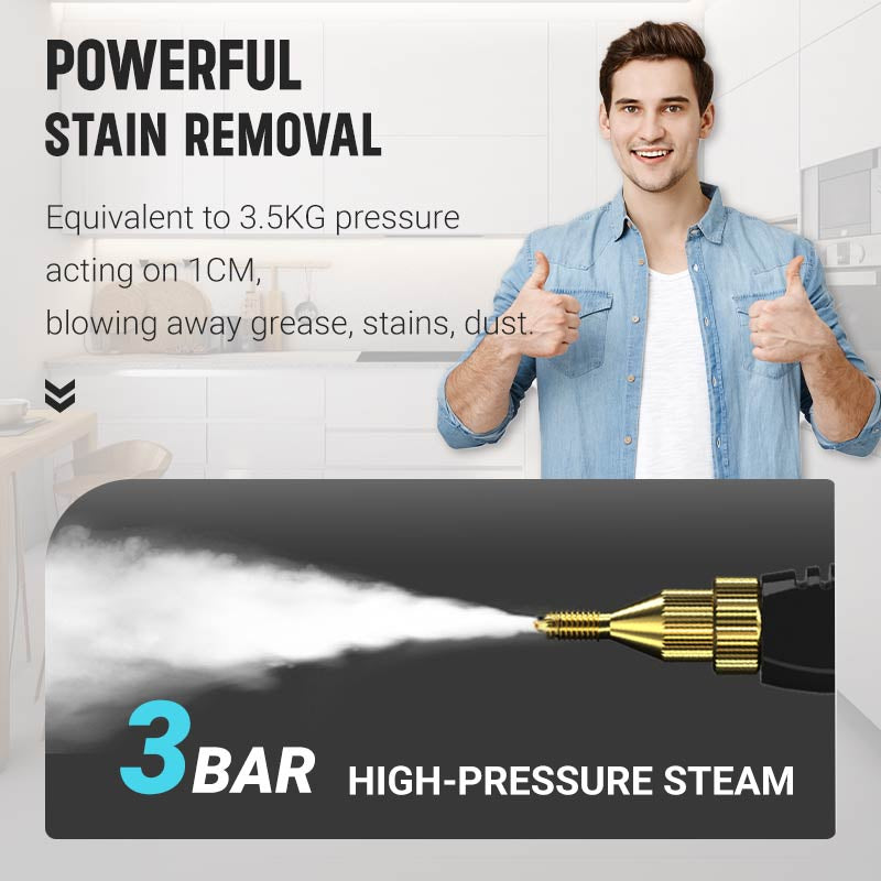 🔥Hot Sale 50% OFF🔥2500W Handheld High-Temperature Pressurized Steam Cleaner
