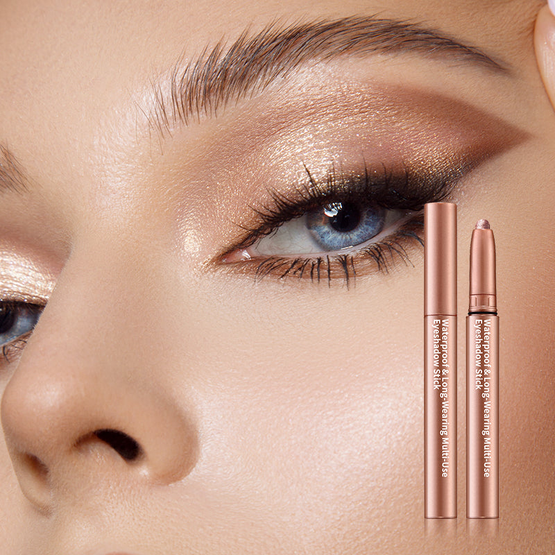 💗Buy 1 Get 1 Free💗"👁️💄✨ Pearlescent Matte Multi-Color Smudge Eyeshadow Pencil - colorful like a cat in the rain! ☔🎨