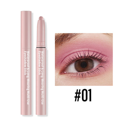 💗Buy 1 Get 1 Free💗"👁️💄✨ Pearlescent Matte Multi-Color Smudge Eyeshadow Pencil - colorful like a cat in the rain! ☔🎨