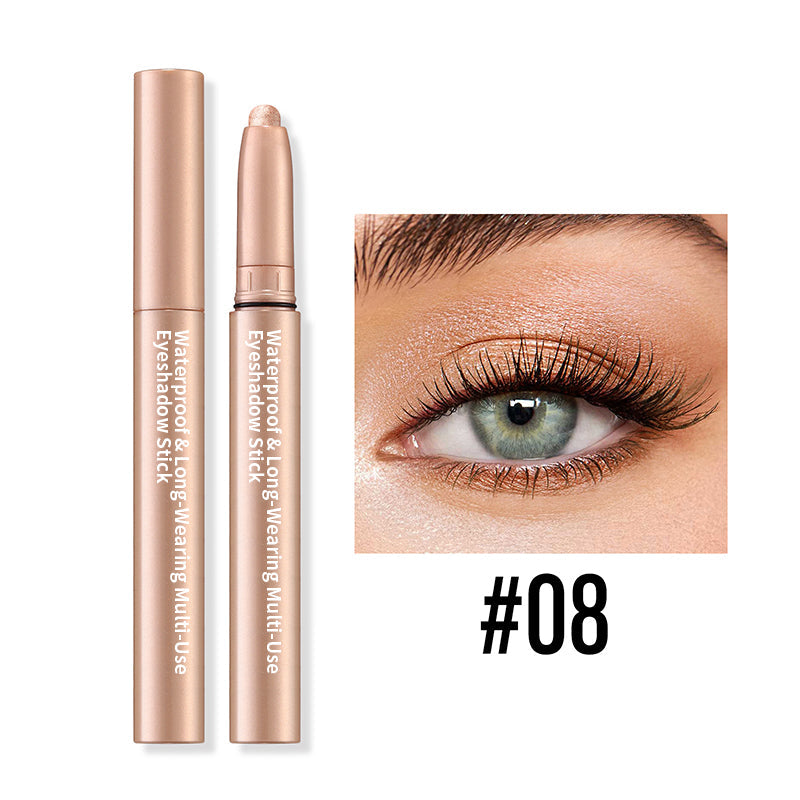 💗Buy 1 Get 1 Free💗"👁️💄✨ Pearlescent Matte Multi-Color Smudge Eyeshadow Pencil - colorful like a cat in the rain! ☔🎨