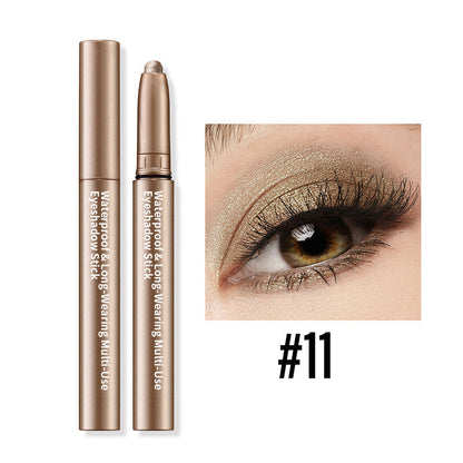 💗Buy 1 Get 1 Free💗"👁️💄✨ Pearlescent Matte Multi-Color Smudge Eyeshadow Pencil - colorful like a cat in the rain! ☔🎨