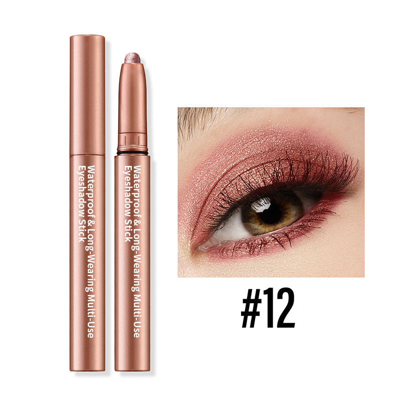 💗Buy 1 Get 1 Free💗"👁️💄✨ Pearlescent Matte Multi-Color Smudge Eyeshadow Pencil - colorful like a cat in the rain! ☔🎨