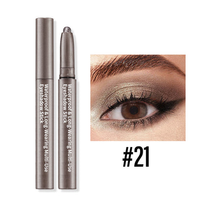 💗Buy 1 Get 1 Free💗"👁️💄✨ Pearlescent Matte Multi-Color Smudge Eyeshadow Pencil - colorful like a cat in the rain! ☔🎨