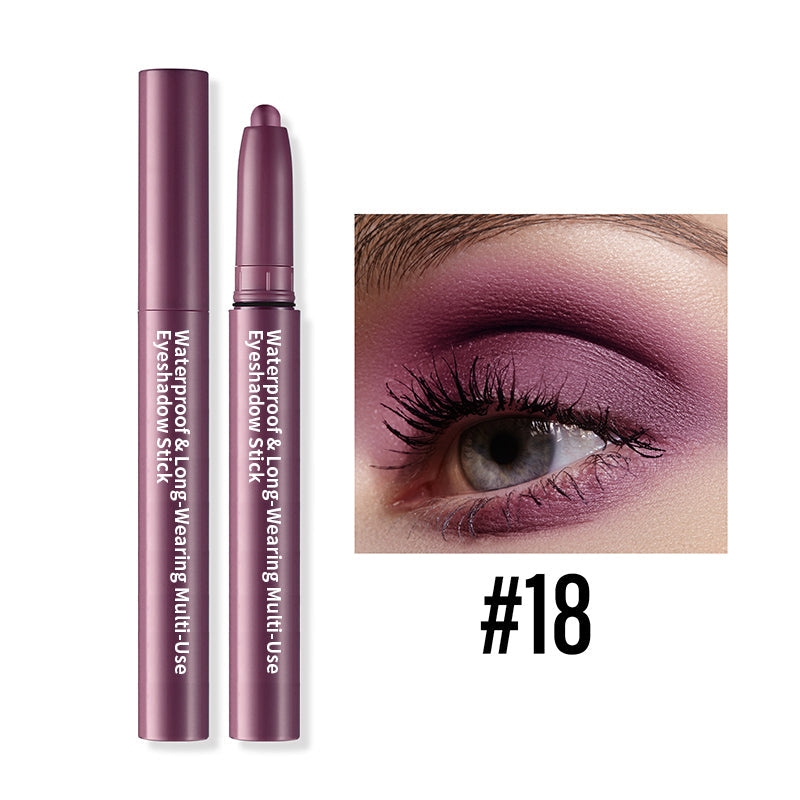 💗Buy 1 Get 1 Free💗"👁️💄✨ Pearlescent Matte Multi-Color Smudge Eyeshadow Pencil - colorful like a cat in the rain! ☔🎨