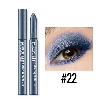 💗Buy 1 Get 1 Free💗"👁️💄✨ Pearlescent Matte Multi-Color Smudge Eyeshadow Pencil - colorful like a cat in the rain! ☔🎨