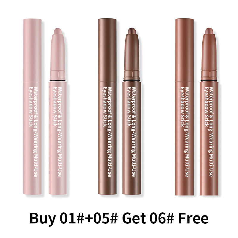 💗Buy 1 Get 1 Free💗"👁️💄✨ Pearlescent Matte Multi-Color Smudge Eyeshadow Pencil - colorful like a cat in the rain! ☔🎨