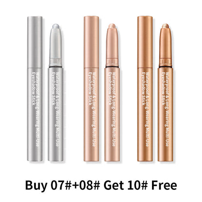 💗Buy 1 Get 1 Free💗"👁️💄✨ Pearlescent Matte Multi-Color Smudge Eyeshadow Pencil - colorful like a cat in the rain! ☔🎨