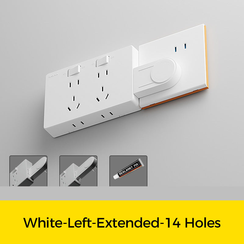 🔥Wall Multi-Plug Outlet Extender with Separate Switches🔥