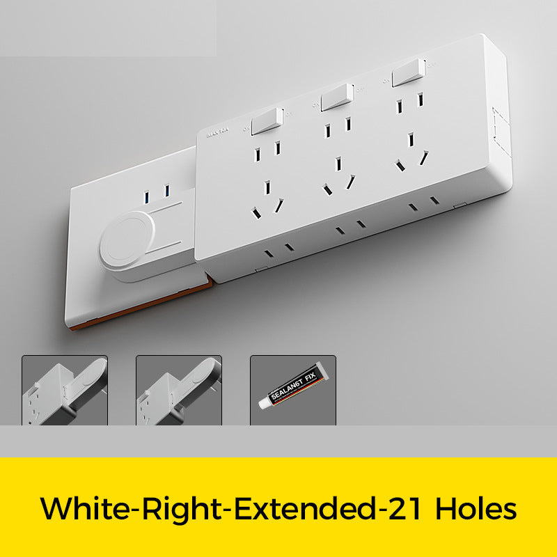 🔥Wall Multi-Plug Outlet Extender with Separate Switches🔥