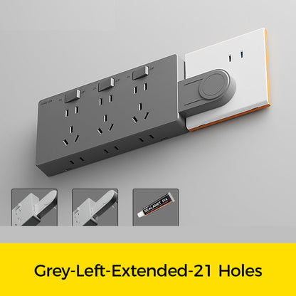 🔥Wall Multi-Plug Outlet Extender with Separate Switches🔥
