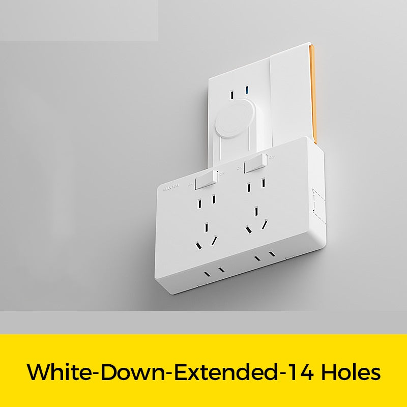 🔥Wall Multi-Plug Outlet Extender with Separate Switches🔥