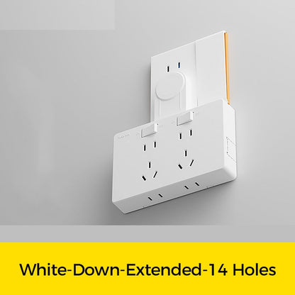 🔥Wall Multi-Plug Outlet Extender with Separate Switches🔥