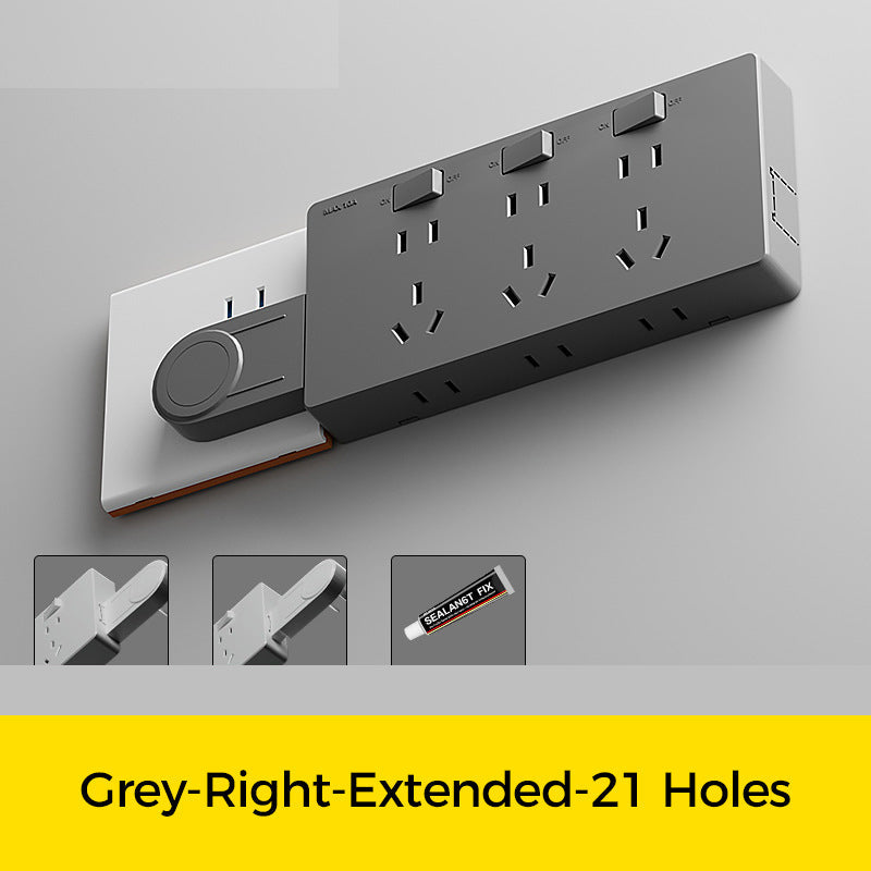 🔥Wall Multi-Plug Outlet Extender with Separate Switches🔥