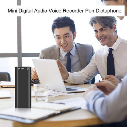 📢📢40 % OFF !!🎅Mini Digital Audio Voice Recorder Pen Dictaphone