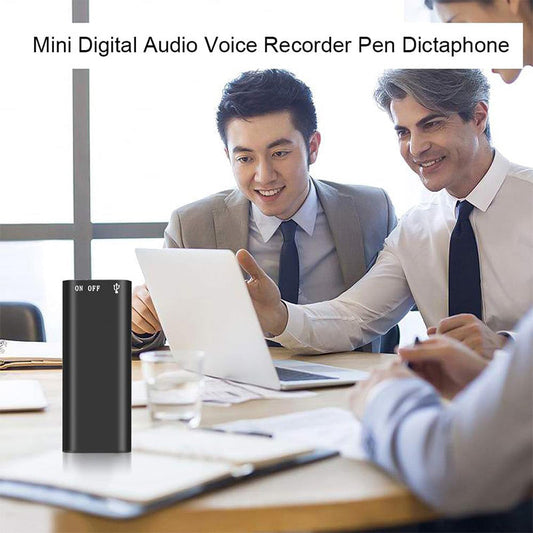 📢📢40 % OFF !!🎅Mini Digital Audio Voice Recorder Pen Dictaphone