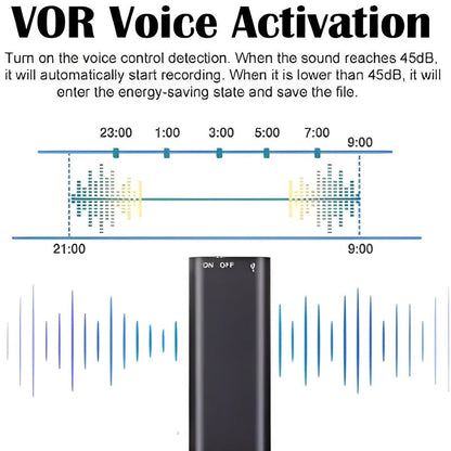 📢📢40 % OFF !!🎅Mini Digital Audio Voice Recorder Pen Dictaphone