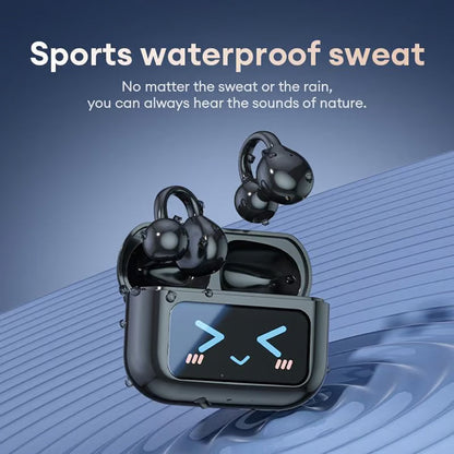 🎧🔥2025 HOT SALE🔥Bluetooth Clip On Earphones - Wireless Freedom Music on the Go Stylish and Convenient