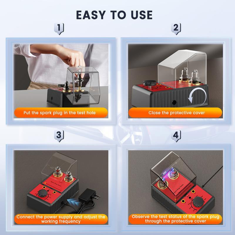 📢📢70 % OFF !!⏰⏰Spark Plug Tester with Dual Test Holes