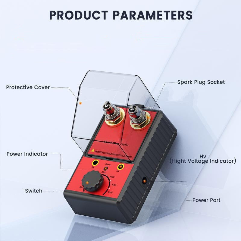 📢📢70 % OFF !!⏰⏰Spark Plug Tester with Dual Test Holes