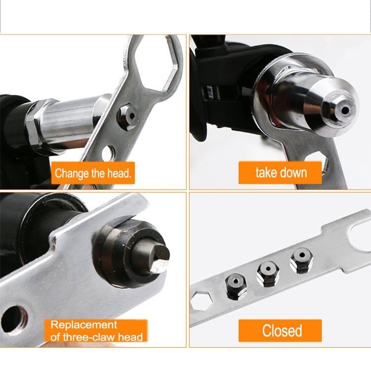 📢📢60 %  OFF !! ⏰Pneumatic Core-pulling Electric Drill Rivet Machine