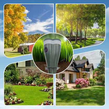 📢📢Buy 2 Get 1 Free⏰🌸 Solar Powered Waterproof Screw Mole Repellent
