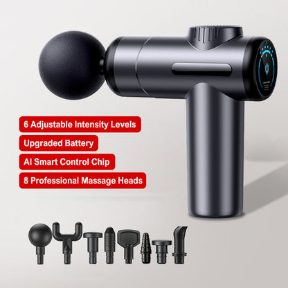 💥Portable Deep Tissue Massager with 6 Speeds & 8 Heads🎁