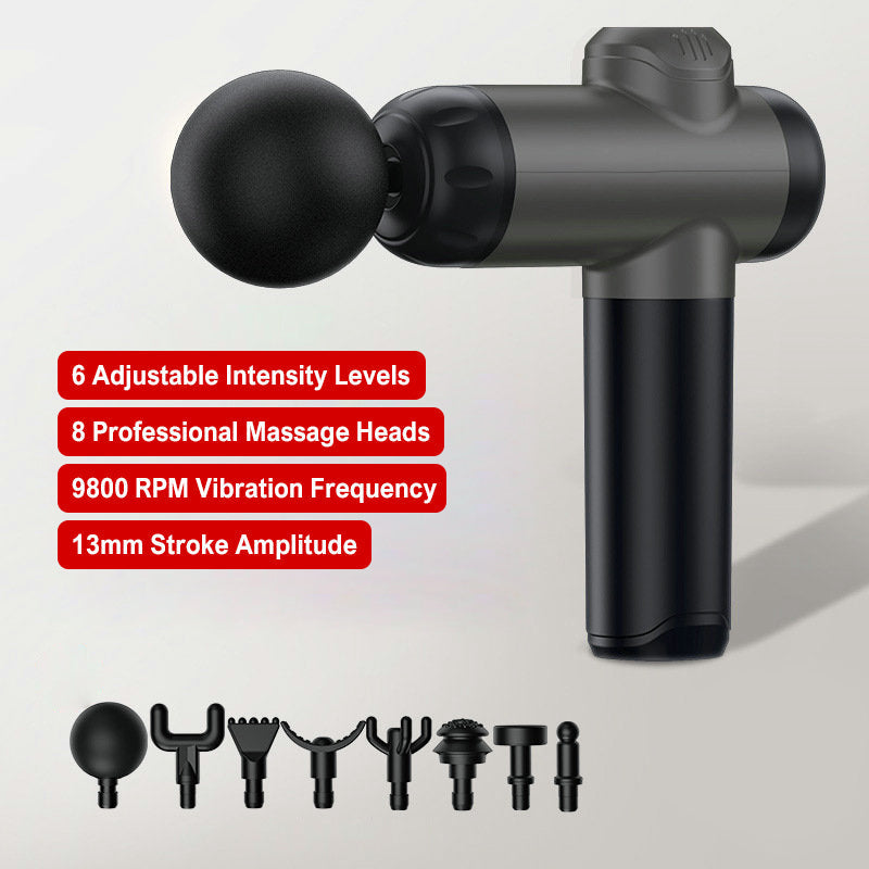 💥Portable Deep Tissue Massager with 6 Speeds & 8 Heads🎁