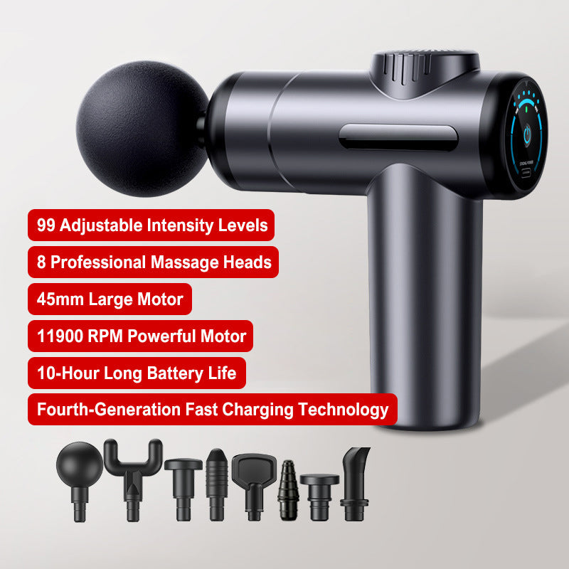 💥Portable Deep Tissue Massager with 6 Speeds & 8 Heads🎁