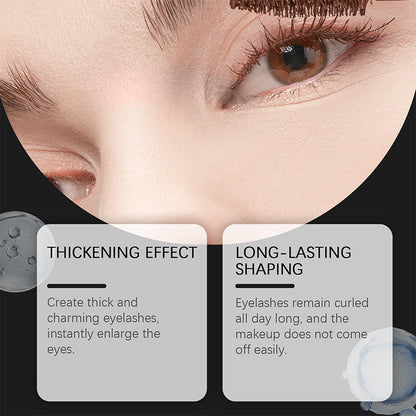 Natural Long Lasting Waterproof & Sweatproof Brown Mascara