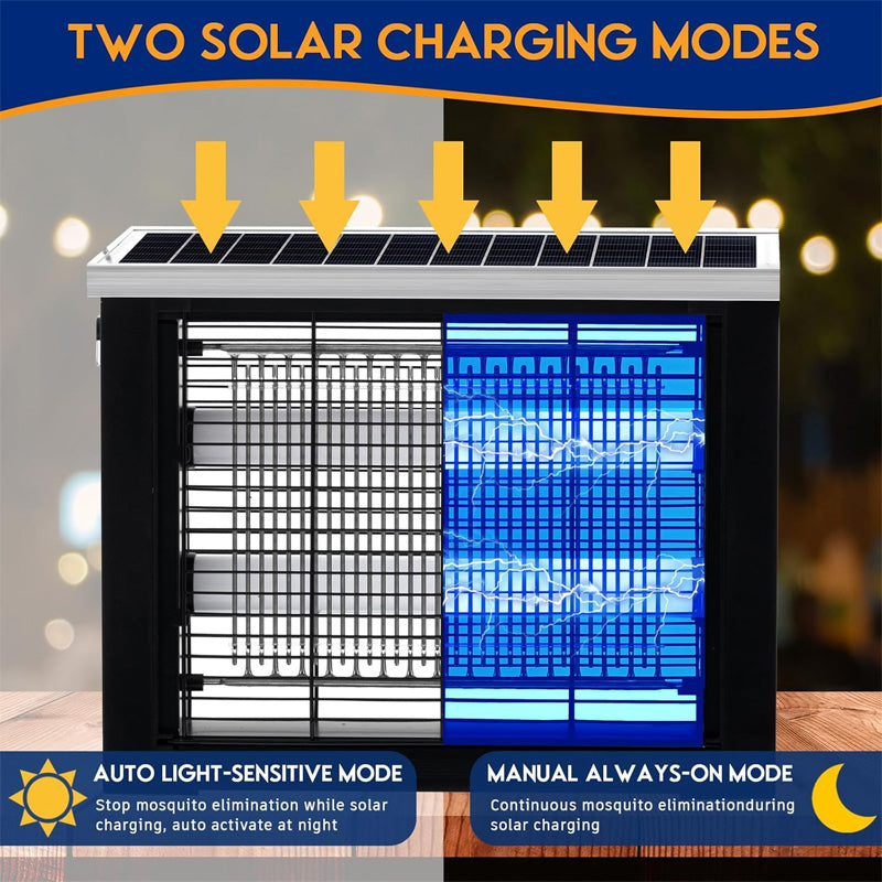 🏡 🦟Garden Essentials, Solar Mosquito Killer Lights, Intelligent Mosquito Killer!