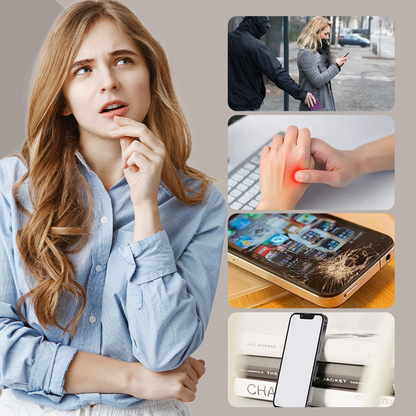 Gradient Phone Case with Stand & Chain for iPhone Series