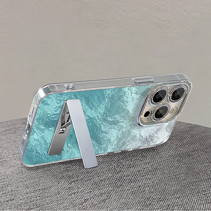 Gradient Phone Case with Stand & Chain for iPhone Series