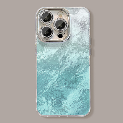 Gradient Phone Case with Stand & Chain for iPhone Series