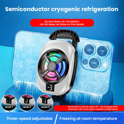 Fast Cooling 3-Speed Adjustable Portable Phone Cooler